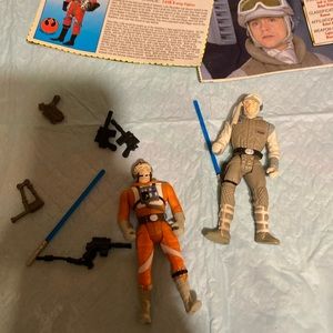 RARE 1999 Star Wars, Luke, Skywalker, and Luke In Hoth Gear